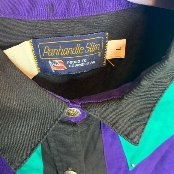 Vintage Panhandle Slim SW Western Shirt Large - Picture 3 of 4